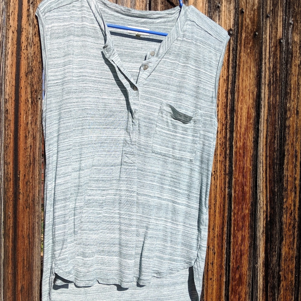 Madewell Blue Tank Top Size Large